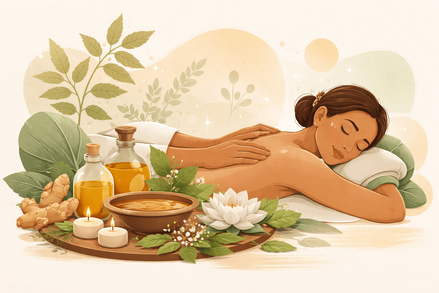 Benefits of Ayurvedic Massage (Abhyanga): Traditional Uses, Evidence‑Based Effects, Oils, and Safety