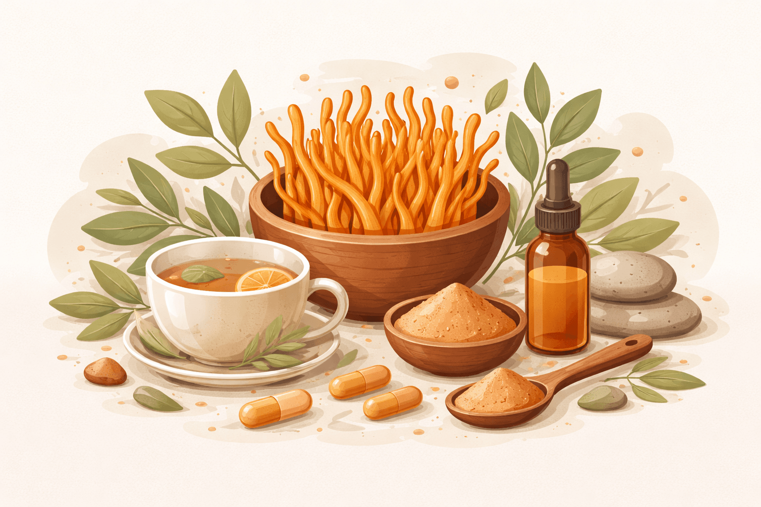 Cordyceps Benefits: Evidence, Uses, Dosage & Safety