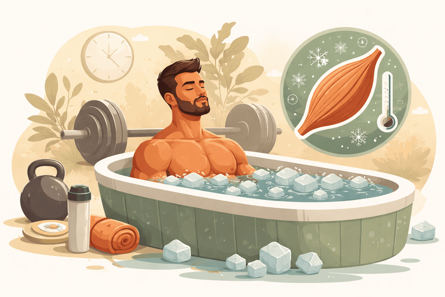 Do Ice Baths After Lifting Blunt Muscle Growth? What the Evidence Says