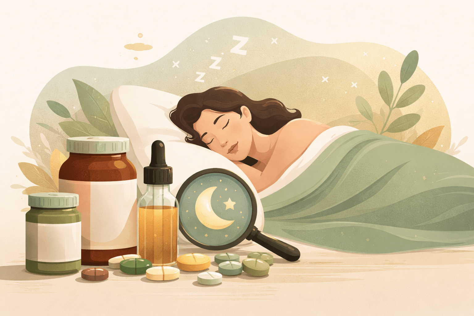 Do Supplements Really Increase Deep vs REM Sleep? What the Evidence Shows