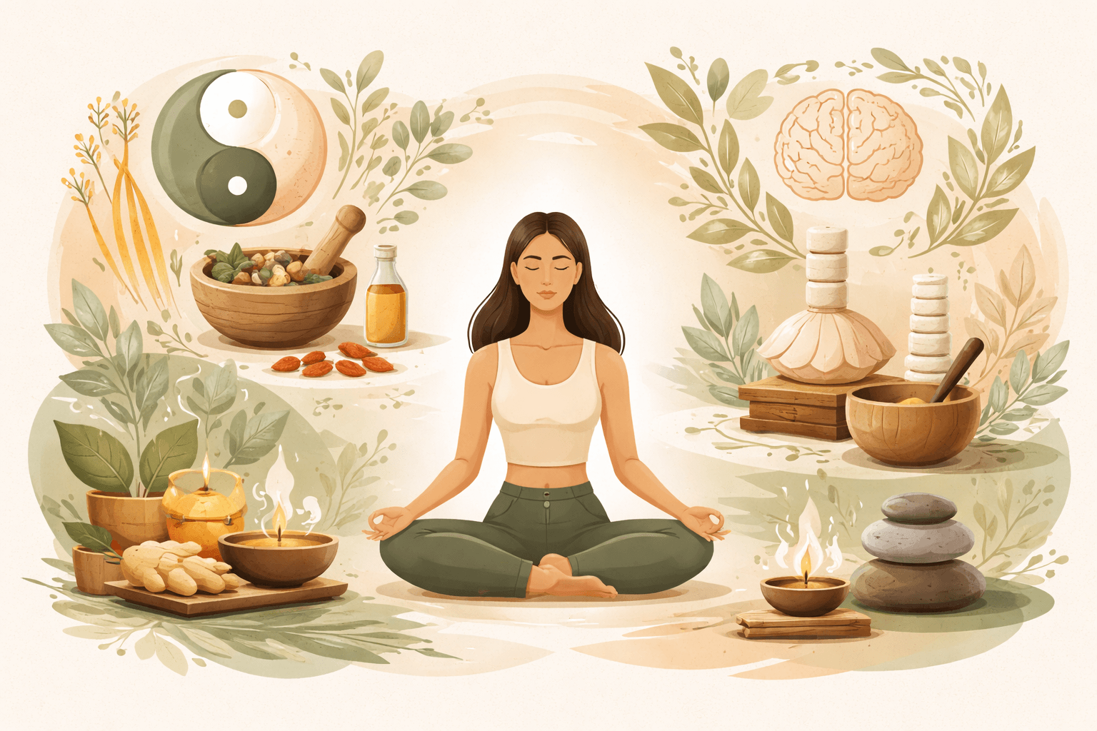 Eastern Approaches to Mental Wellness: TCM, Ayurveda, Mind‑Body Practices, and Evidence‑Based Strategies