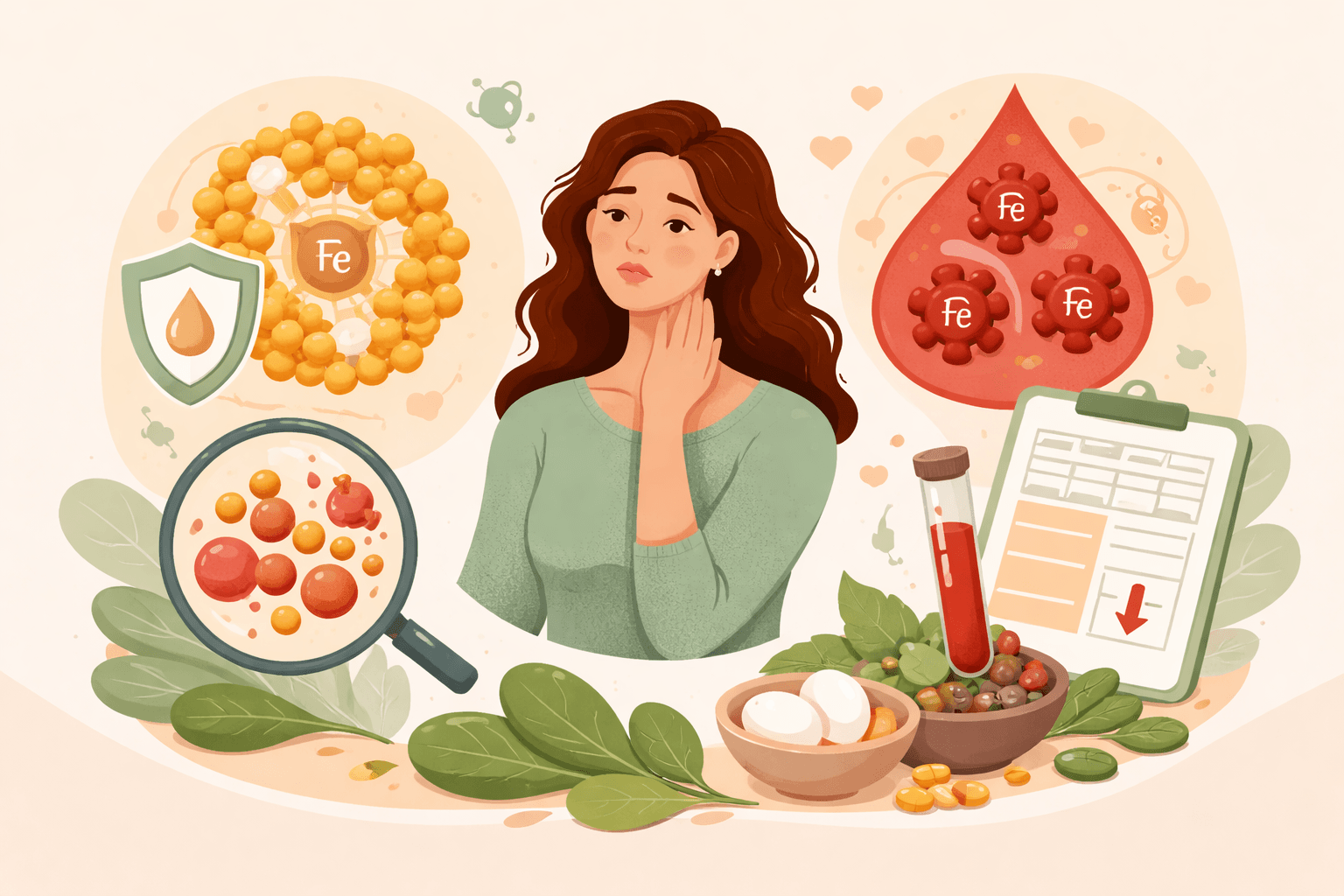 Ferritin vs Hemoglobin: The Early Warning Sign of Iron Deficiency