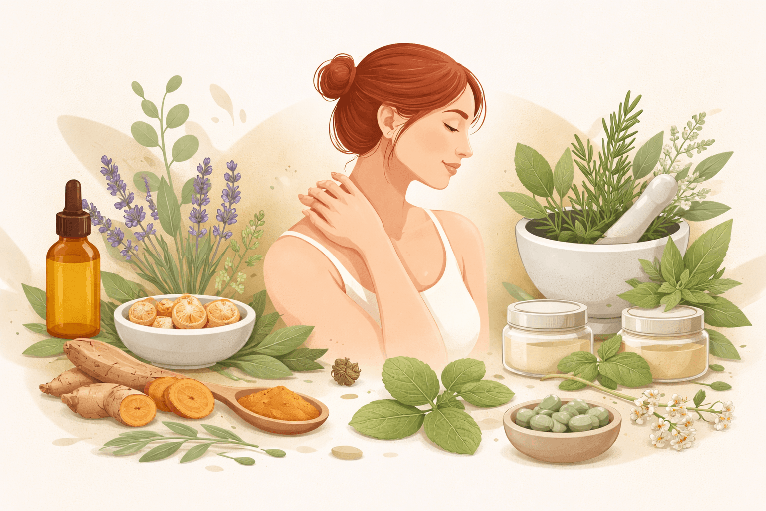 Herbs to Relieve Muscle Tension: Evidence-Based Remedies, Dosage, Topicals & Safety