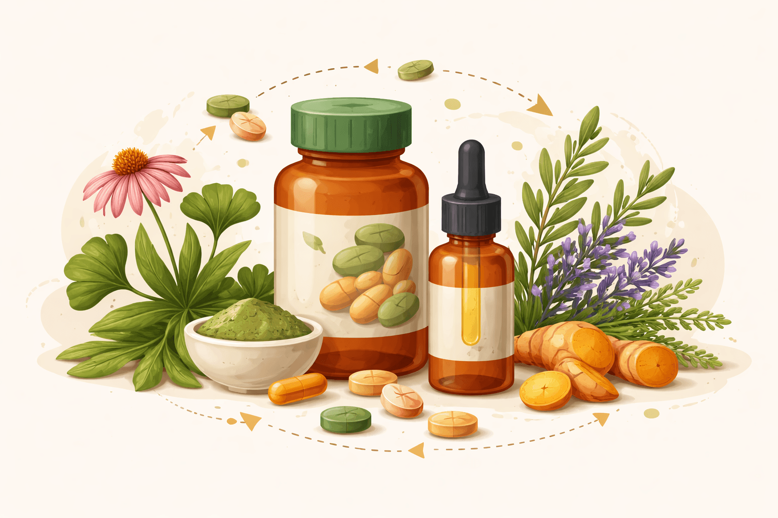Interactions Between Herbal Supplements: Common Herb‑Herb Risks, How They Work, and Safety Tips