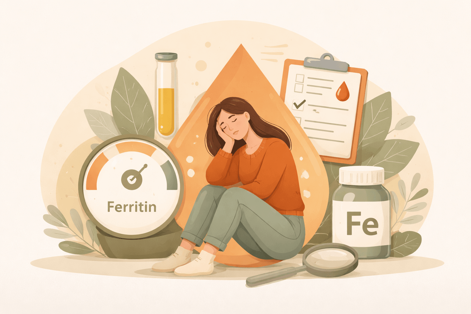 Low Ferritin, Normal Hemoglobin: The Hidden Driver of Fatigue