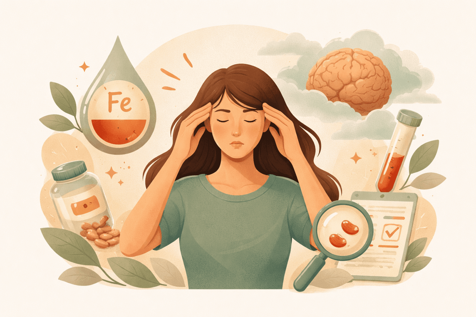 Low Ferritin, Normal Hemoglobin: The Overlooked Cause of Fatigue and Brain Fog