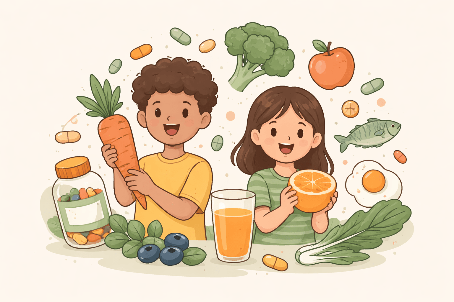 Optimal Vitamins for Children’s Health: An Evidence‑Based Guide for Parents