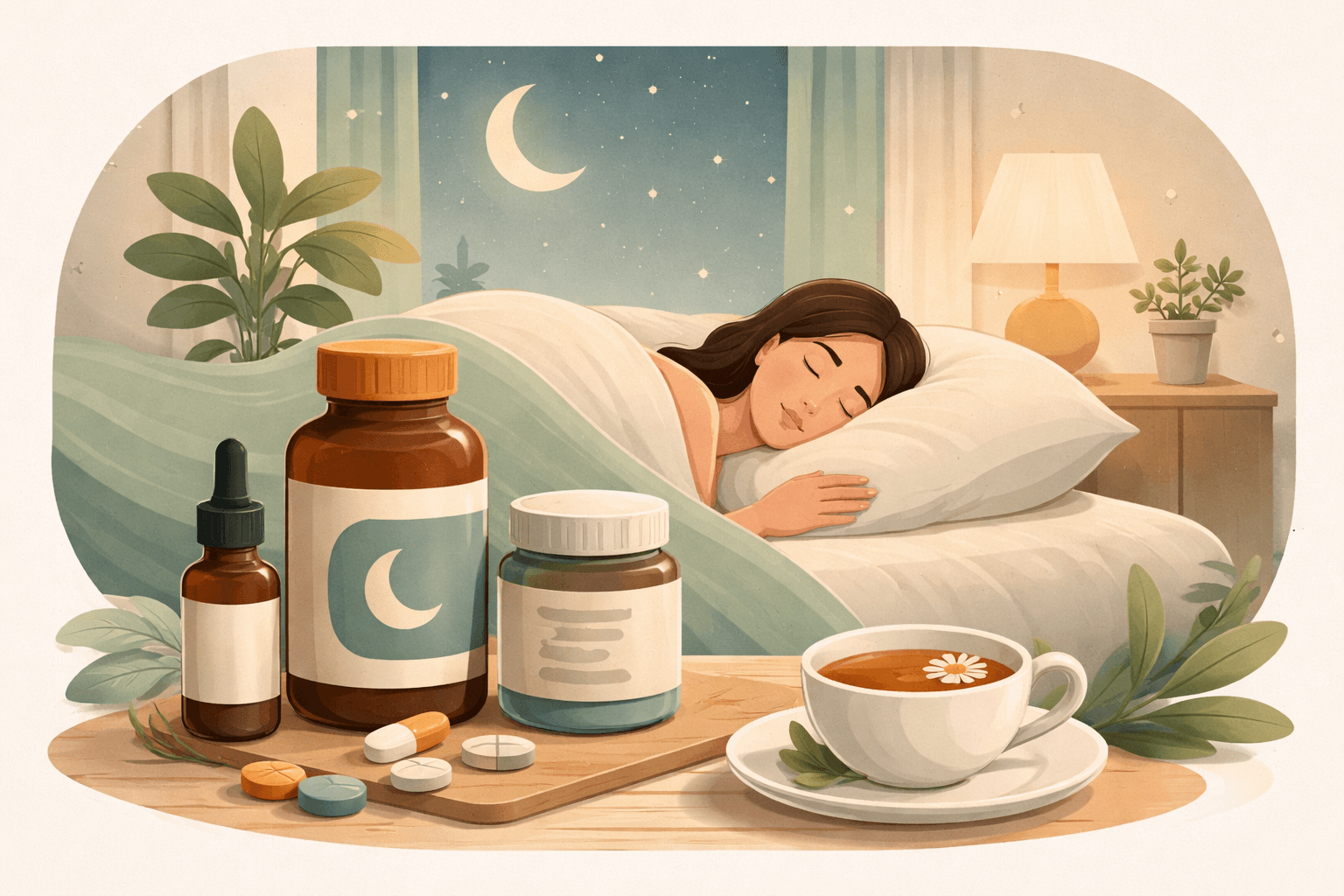 Supplements for Deep Sleep: What Research Says About Slow‑Wave Sleep
