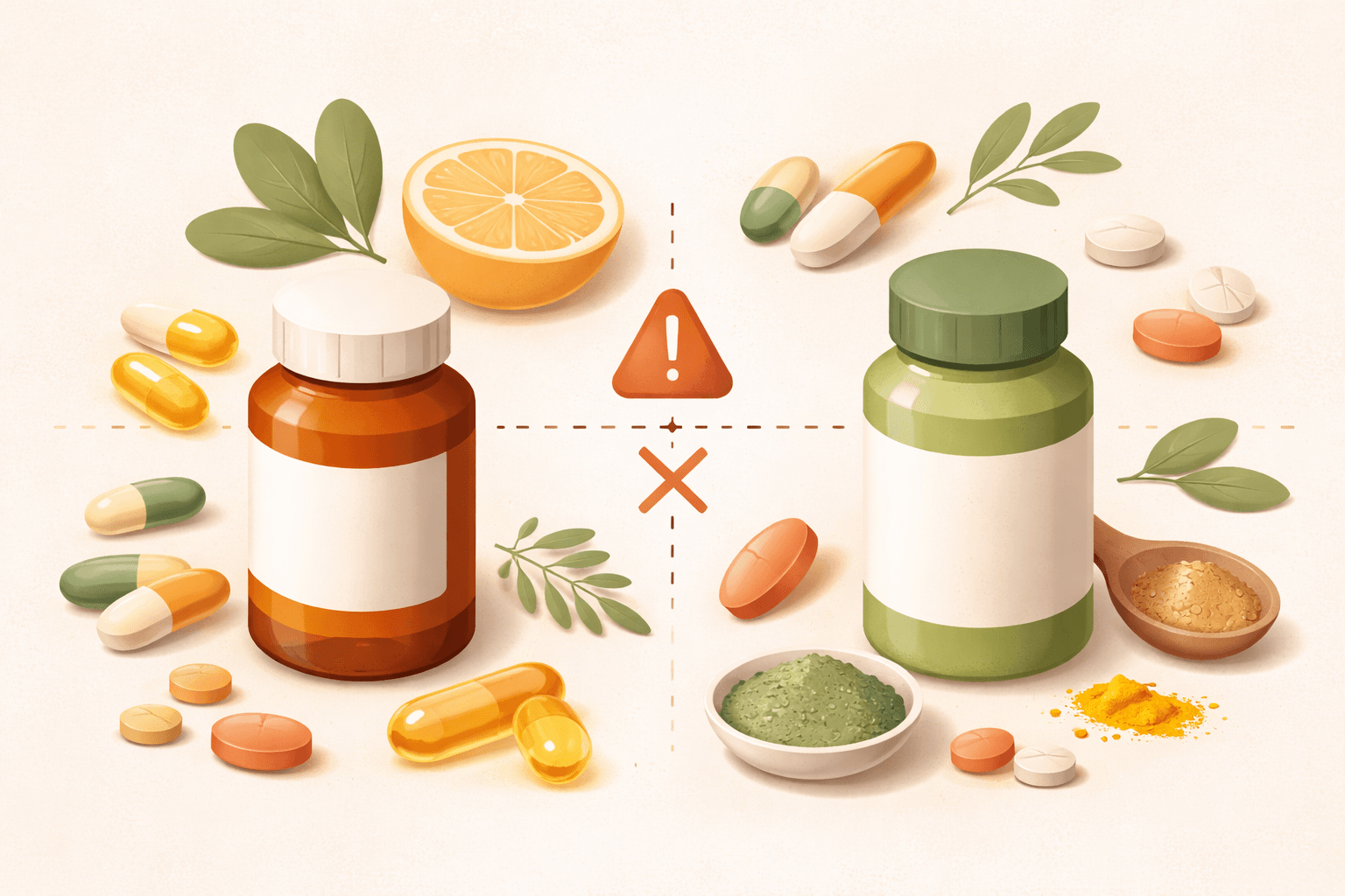 Supplements You Shouldn’t Take Together: Interactions to Avoid