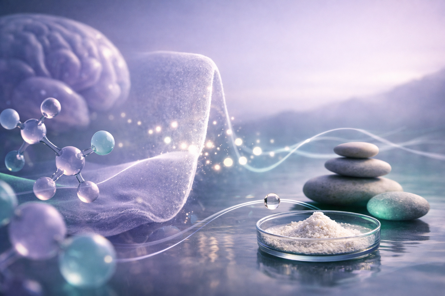 GABA and Natural Calm: What Science Really Says About Anxiety, the Blood–Brain Barrier, and Gentle GABAergic Supports