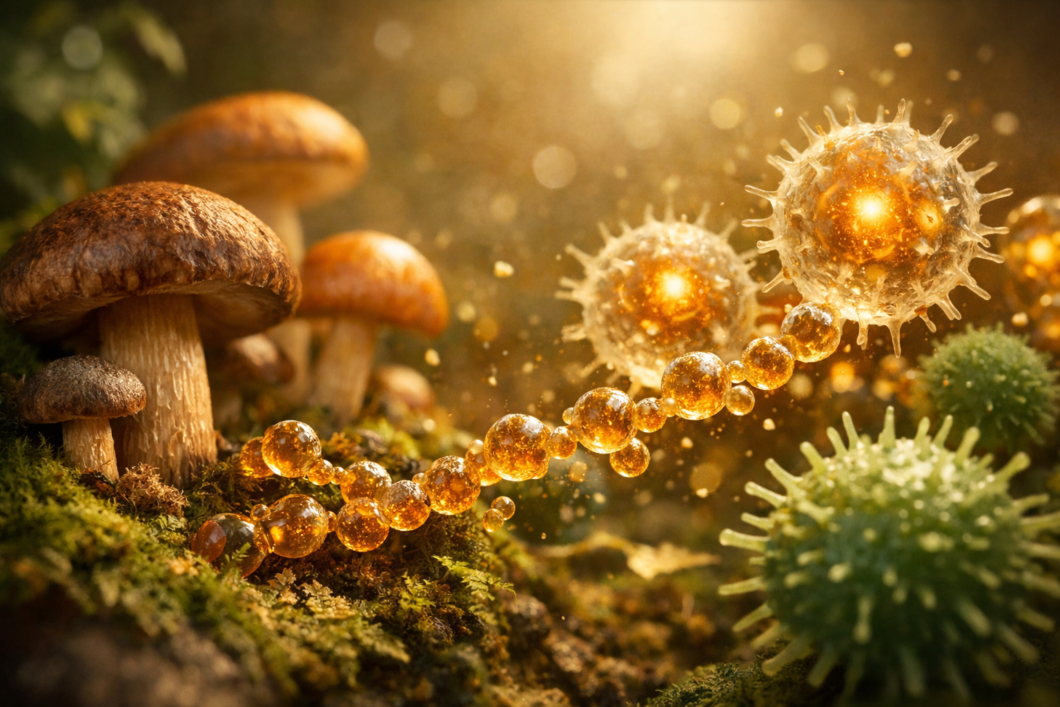 Mushroom Immunology: How Beta‑Glucans Train—and Tame—the Immune System