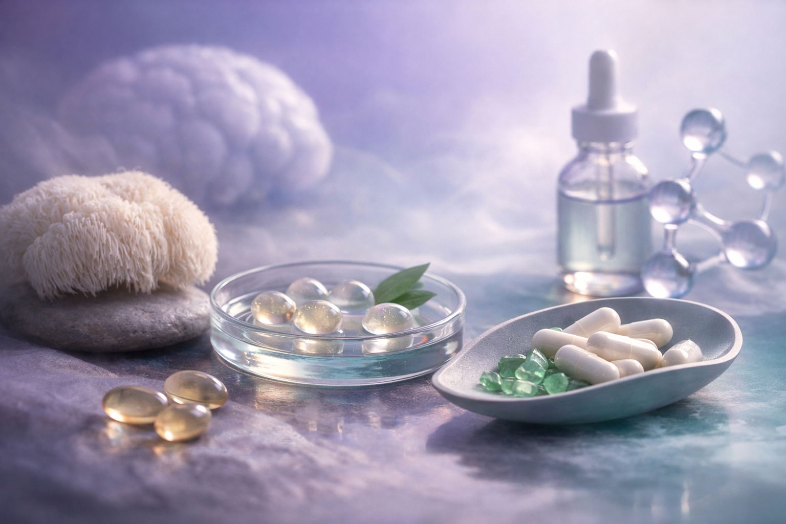 Nootropics That Work: Lion's Mane, Alpha-GPC & L-Theanine