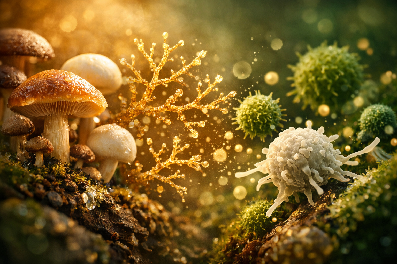 Mushroom Beta‑Glucans and Immune Function: What the Immunology Says